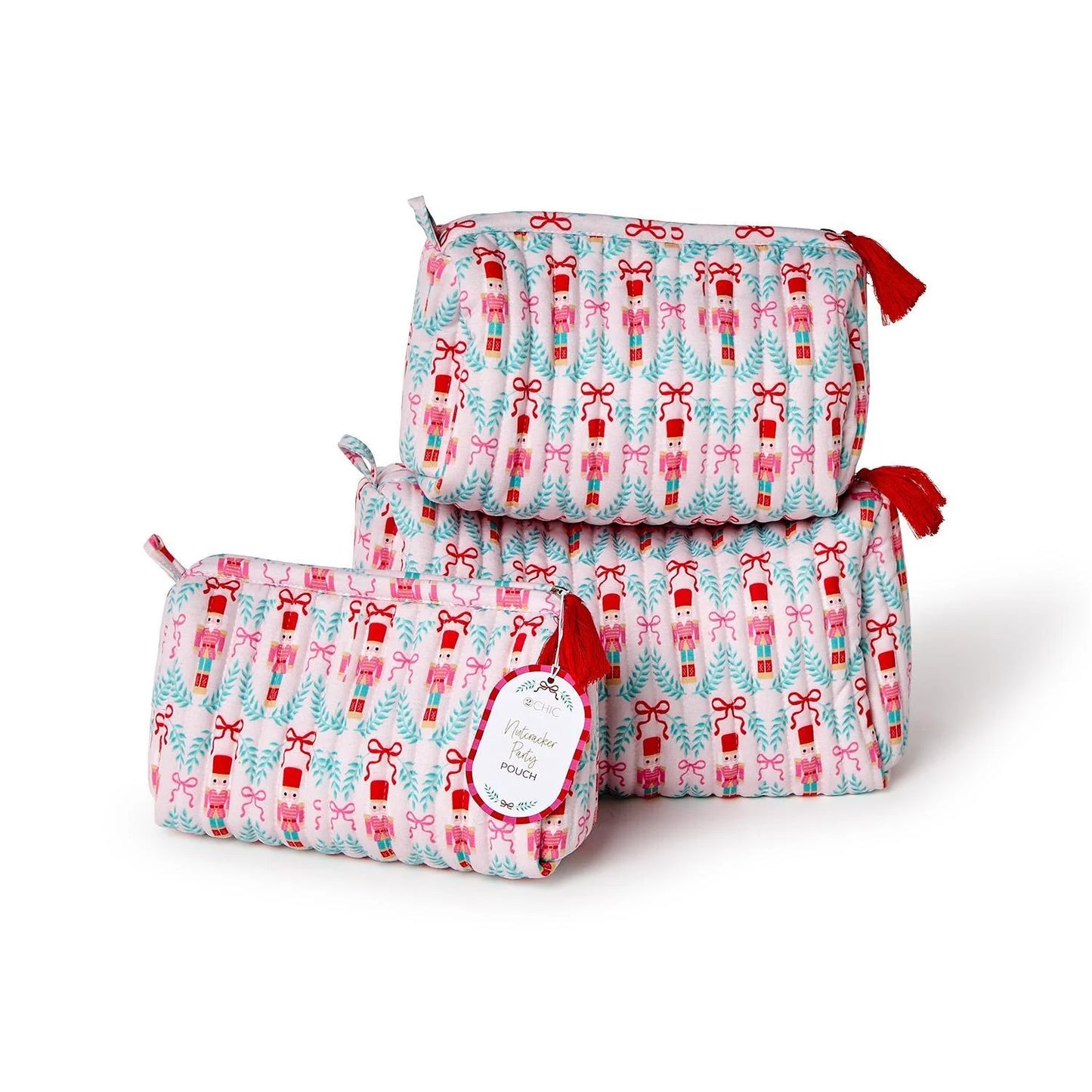 Nutcracker Zip Pouches