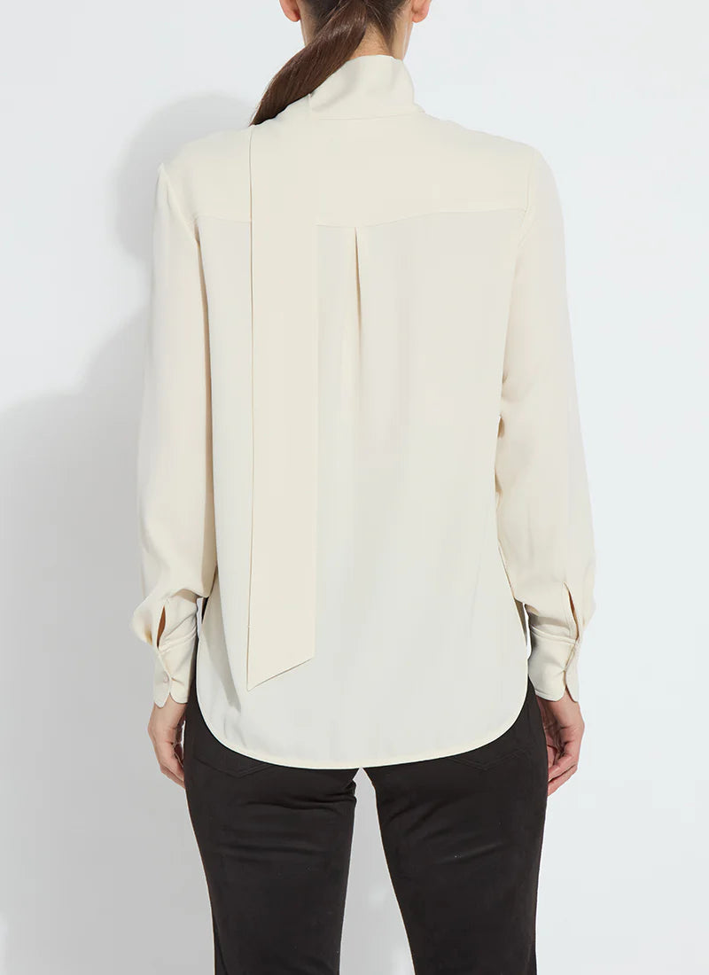 Odette Scarf Neck Blouse