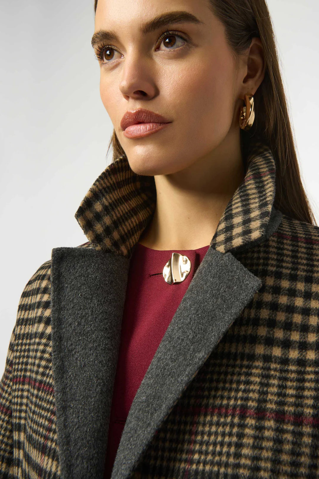 Plaid Coat