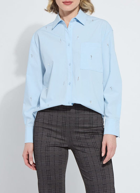 Skye Crystal Embellished Shirt