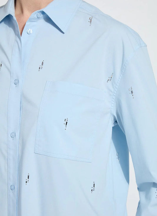 Skye Crystal Embellished Shirt