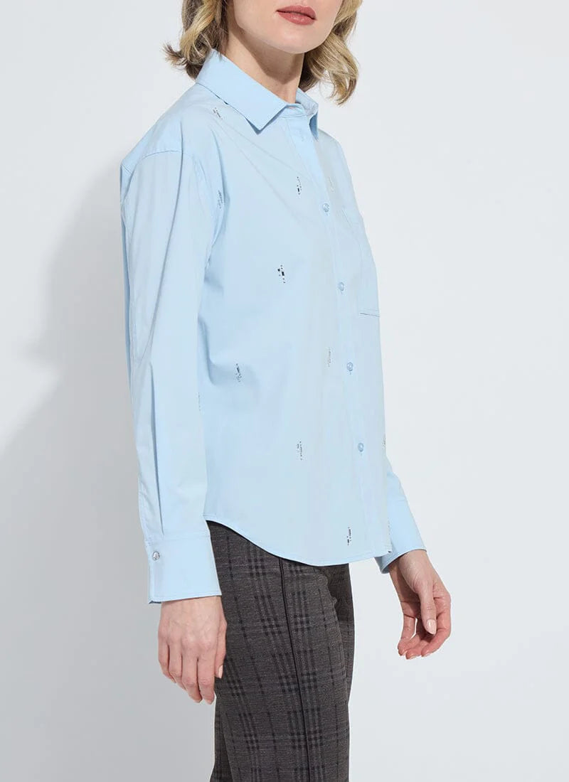 Skye Crystal Embellished Shirt