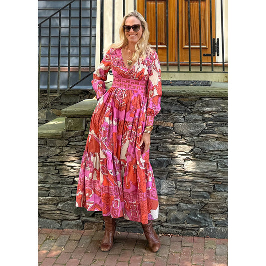 Tristan Whirlwind Midi Dress