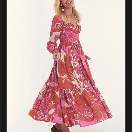 Tristan Whirlwind Midi Dress