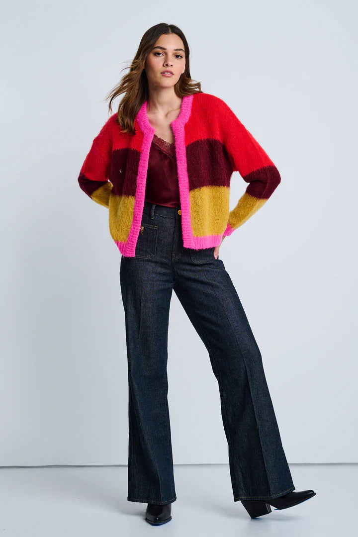 Tutti Colore Mohair Cardigan