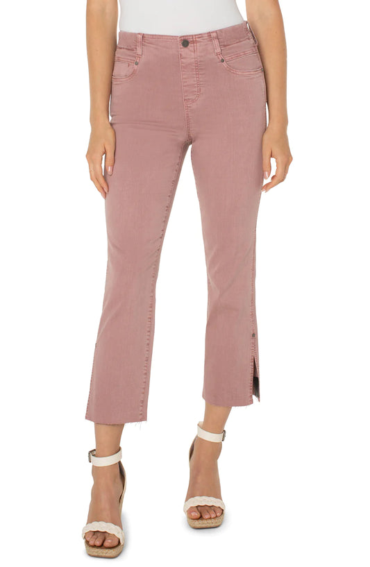 Gia Glider Crop Cut Hem Jean